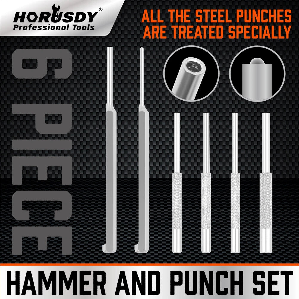 Roll Pin Starter & Bolt Catch Install Punch Set | Built Supply Co