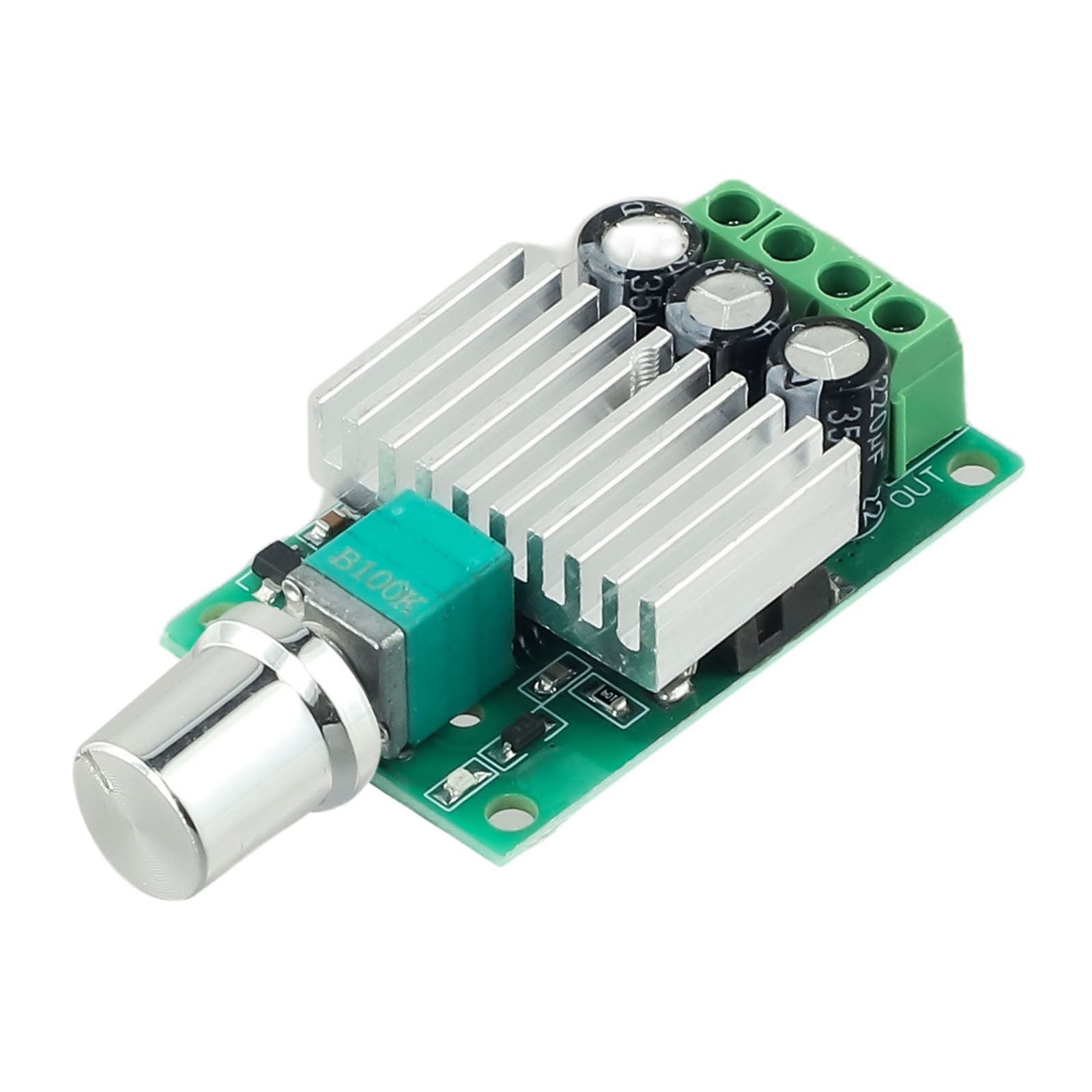 DC Motor V Adjustable Regulator Textile Printing And Dyeing Green Silver BlackOp