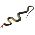Funny Fake Rubber Snake Prank Toy Realistic Props 45cm Long Black
