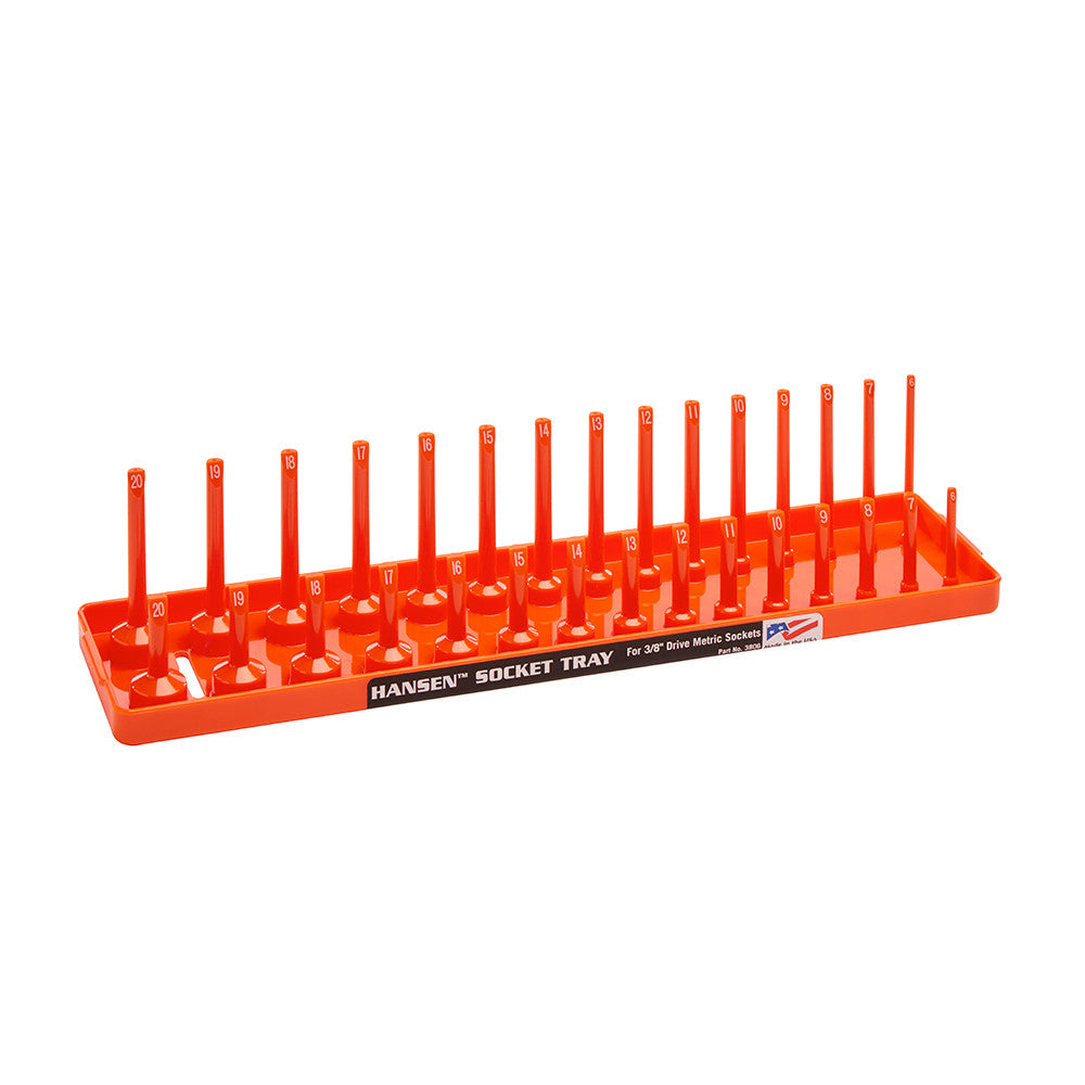 Hansen 3/8 Drive Socket Organizer Tray Holder