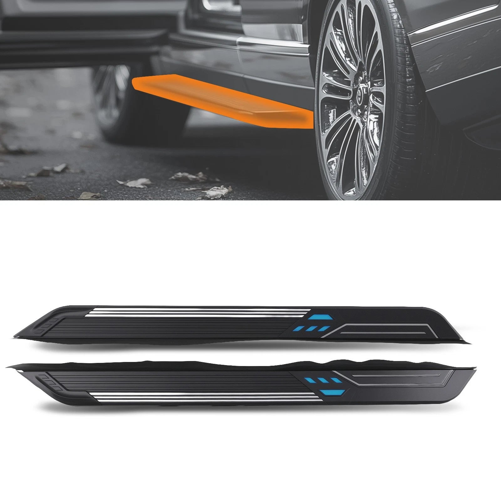 Non-Slip Side Steps Running Boards for Lexus RX350 RX500h 2023 2024 25 Nerf Bars