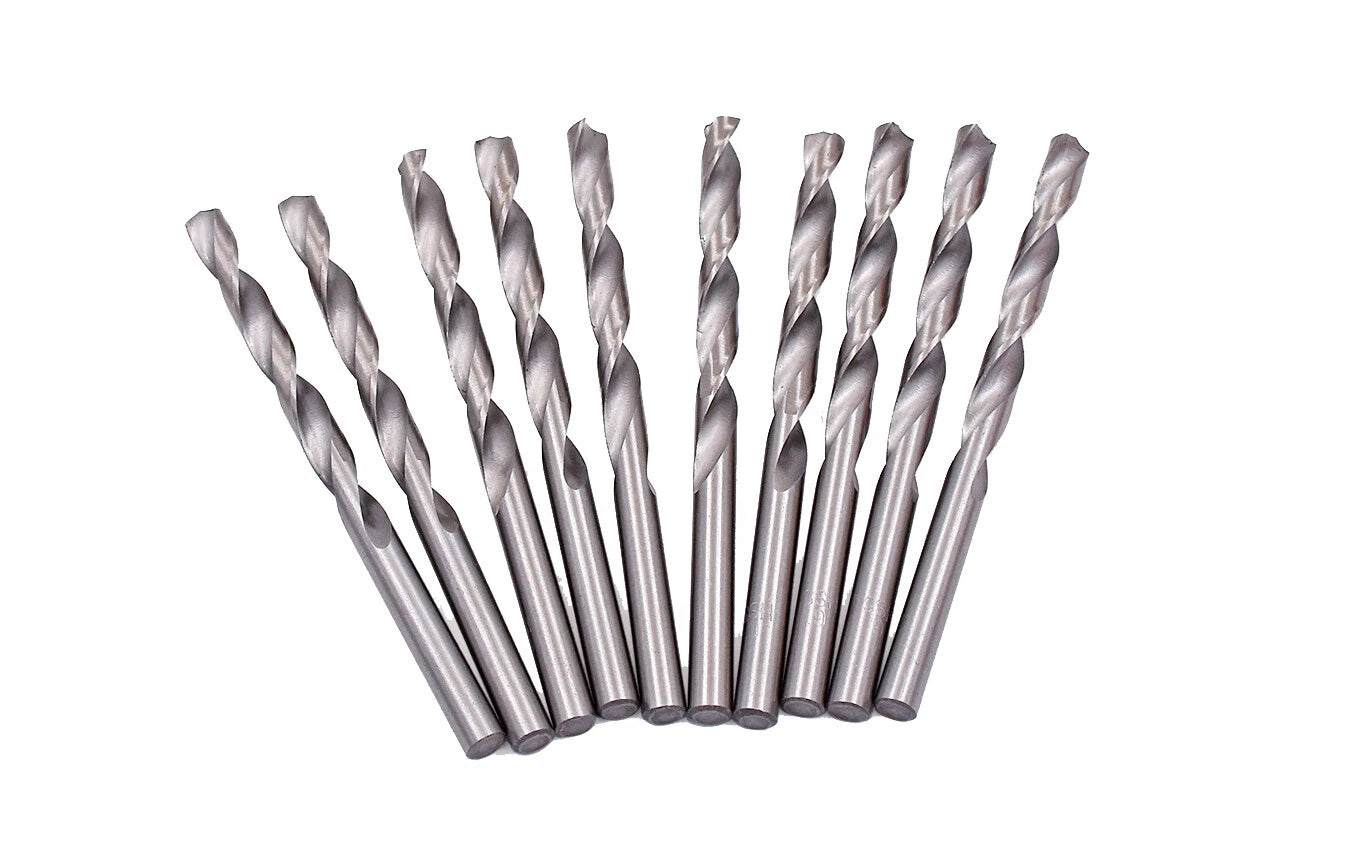 50pc HSS High Speed Steel Twist Drill Bits with 10pc each: 3/3.5/4/4.2/4.<wbr/>5mm