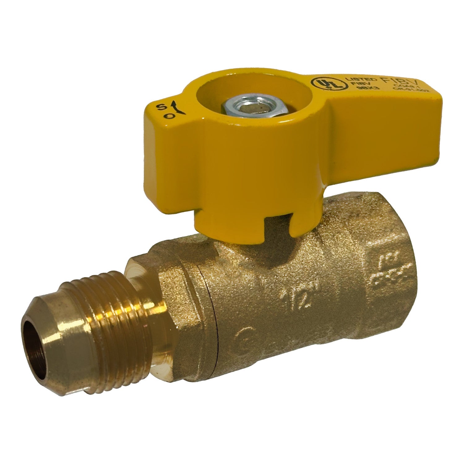 XFITTING 1/2" PEX-B x 3/8" OD Angle Stop Valve