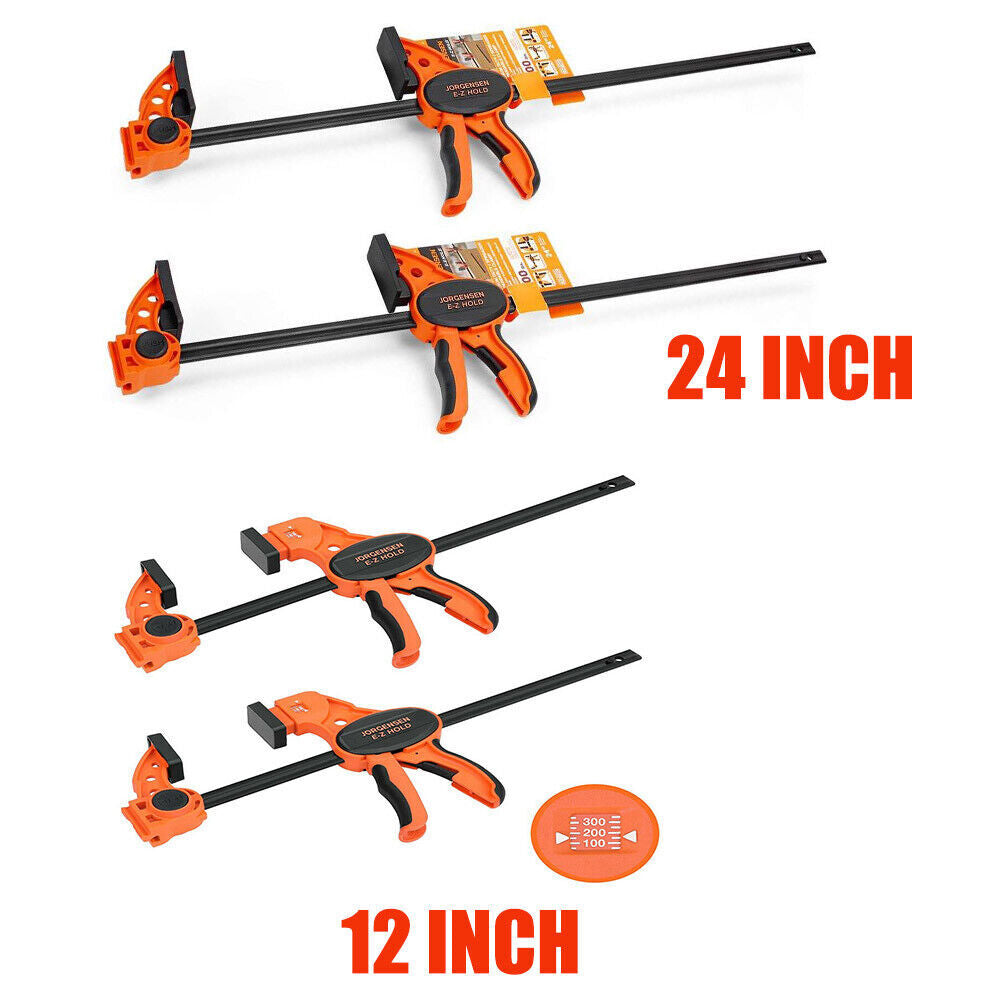 Jorgensen 2-Pack One-Handed Bar Clamp Set by Jorgensen