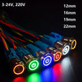 Waterproof LED Push Button Switch
