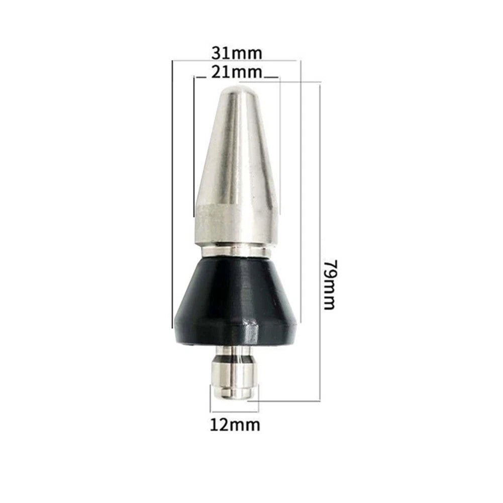 5000PSI Sewer Jetter Pressure Drain Jetter Hose Nozzle For 1/4