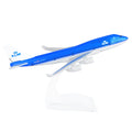 1/400 16cm Dutch Airlines Klm B747 Airplane Model Alloy Diecast Plane