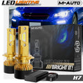 H7 6500K LED Headlight Bulb Kit