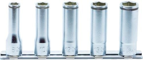 Koken Nut Grip Deep Socket Set with Socket Rail
