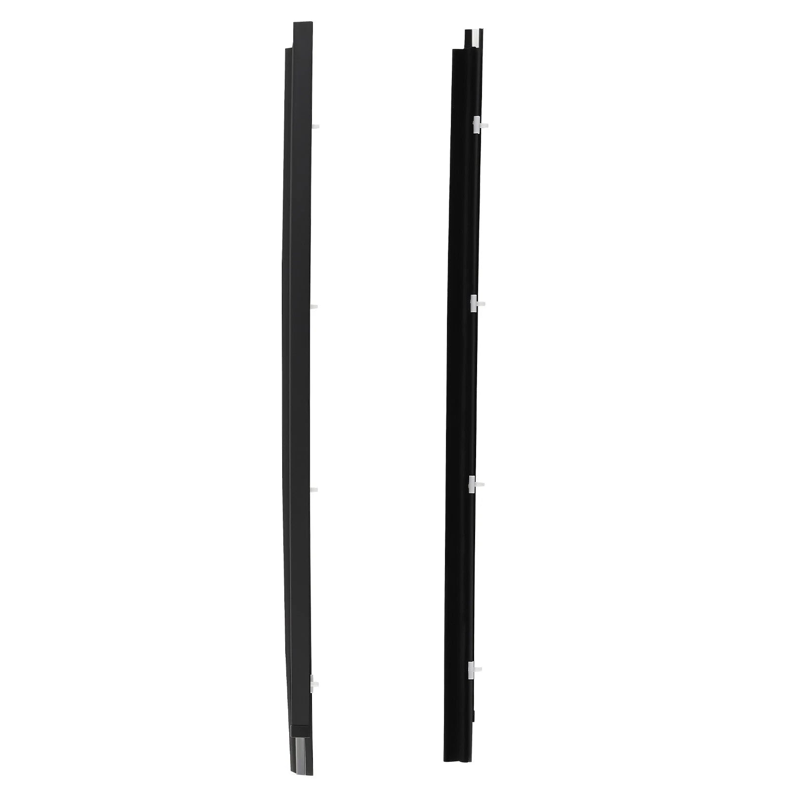 2pcs Door Window Moulding Trim Weatherstrip for Toyota Tacoma Double Cab 1995-04