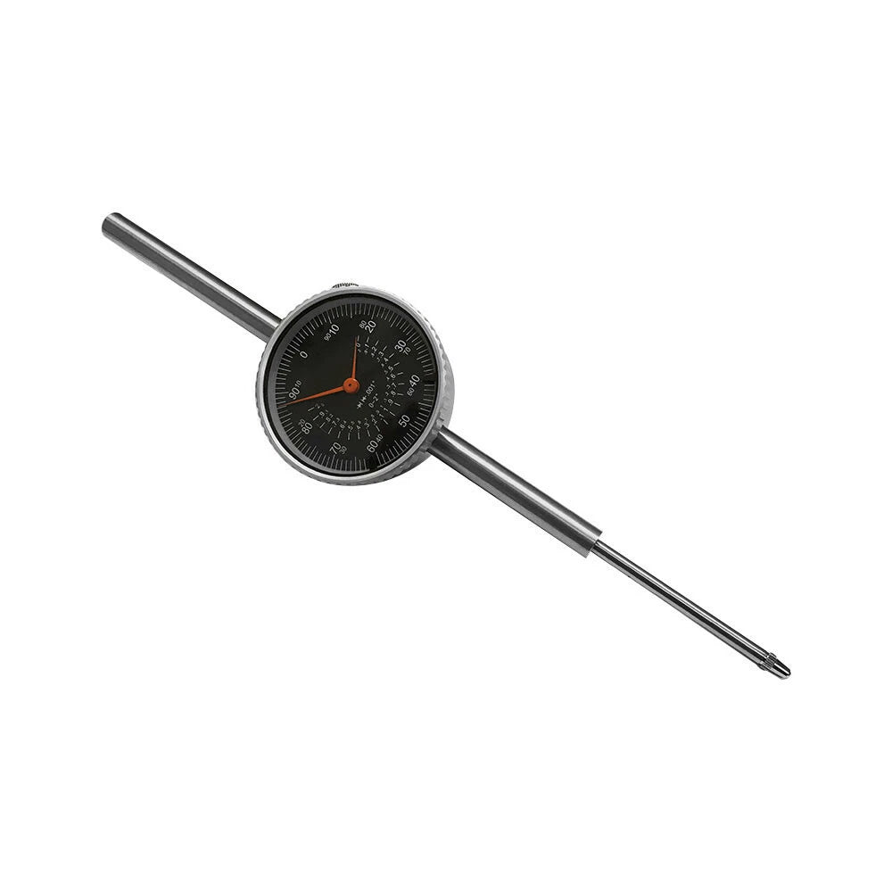 Lug Back Travel Dial Indicator Lathe Black 0-2'' Dial Indicator .001