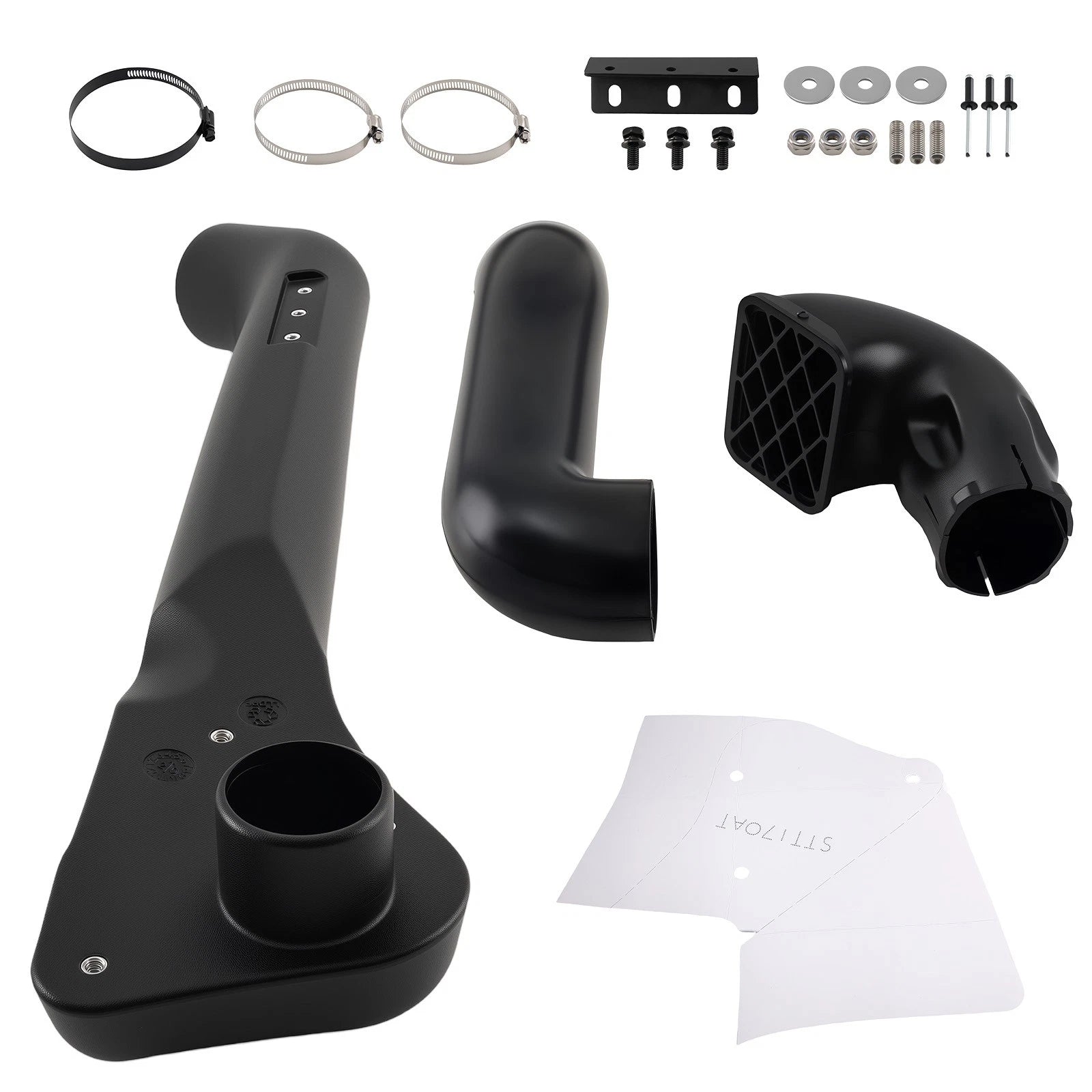 Right Air Snorkel Kit for Toyota Tacoma/4Runner 1995-2004 Black LLDPE New
