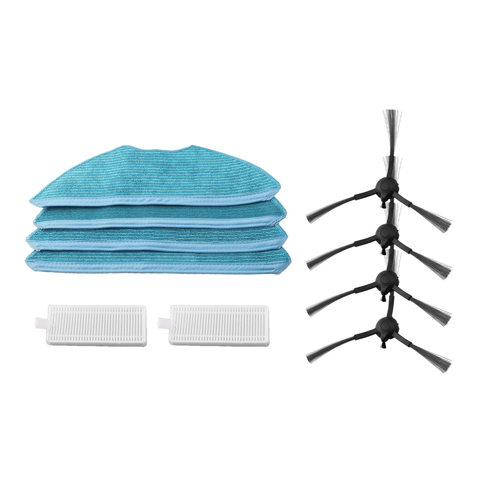 Mop Cloth And Filter Set Compatible With For Homerun 3000 Robot