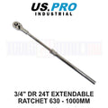 Us Pro Industrial 3/4" Dr Extendable Ratchet 630mm To 1000mm 4168