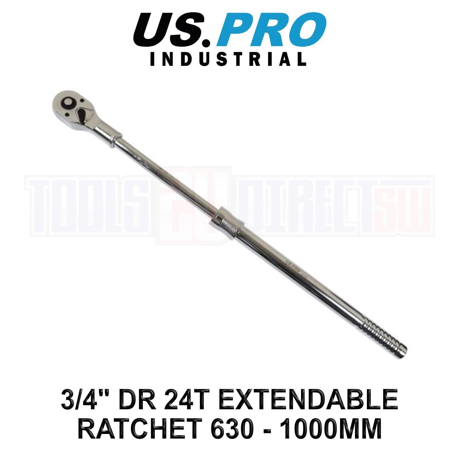 Us Pro Industrial 3/4" Dr Extendable Ratchet 630mm To 1000mm 4168