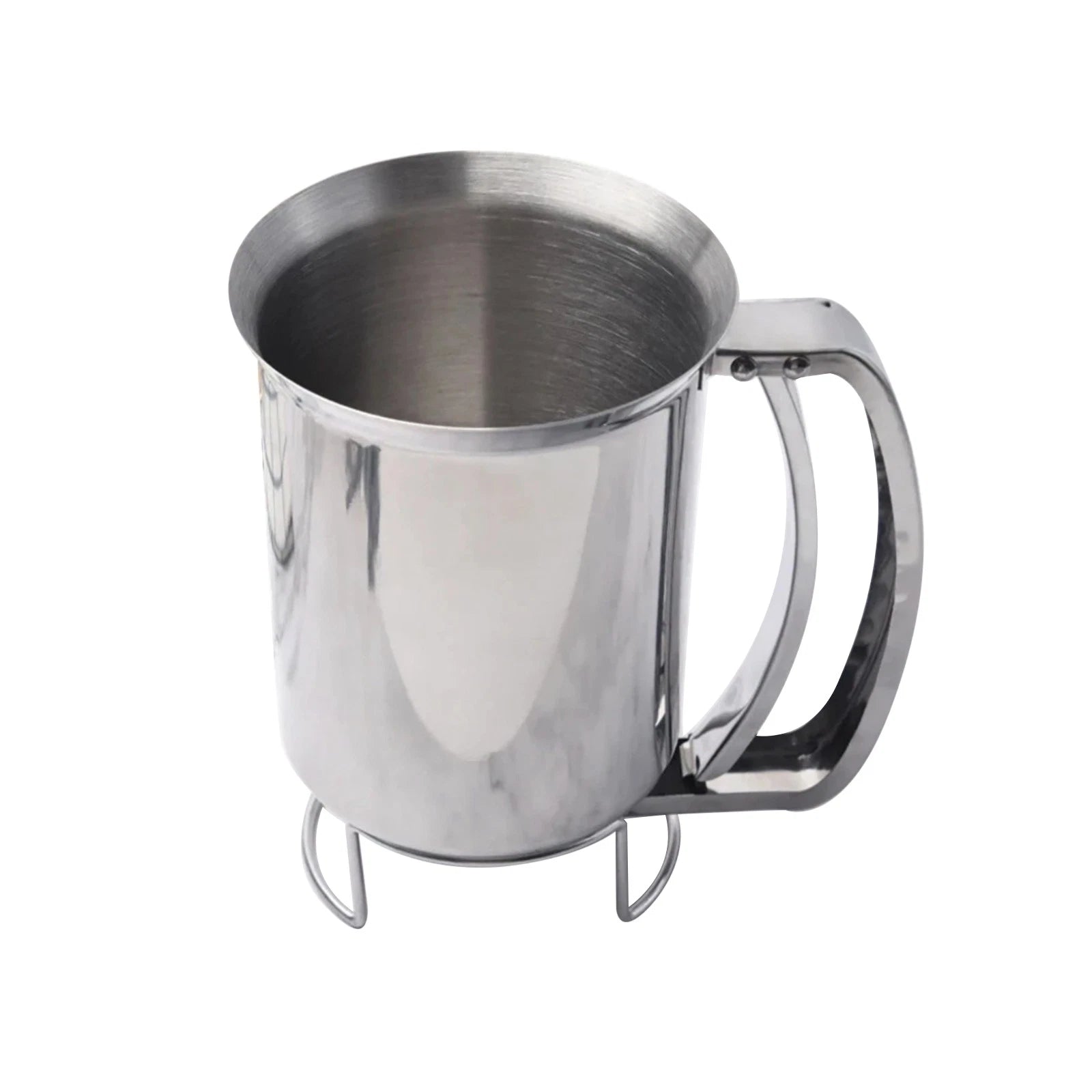 430 Stainless Steel Batter Dispenser Spring-loaded Handle For