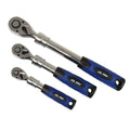 US Pro Tools 3pc Extendable Ratchet Set