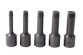 1/2" Dr. Sncm+v Steel Bolt Screw Extractor With Reverse Thread