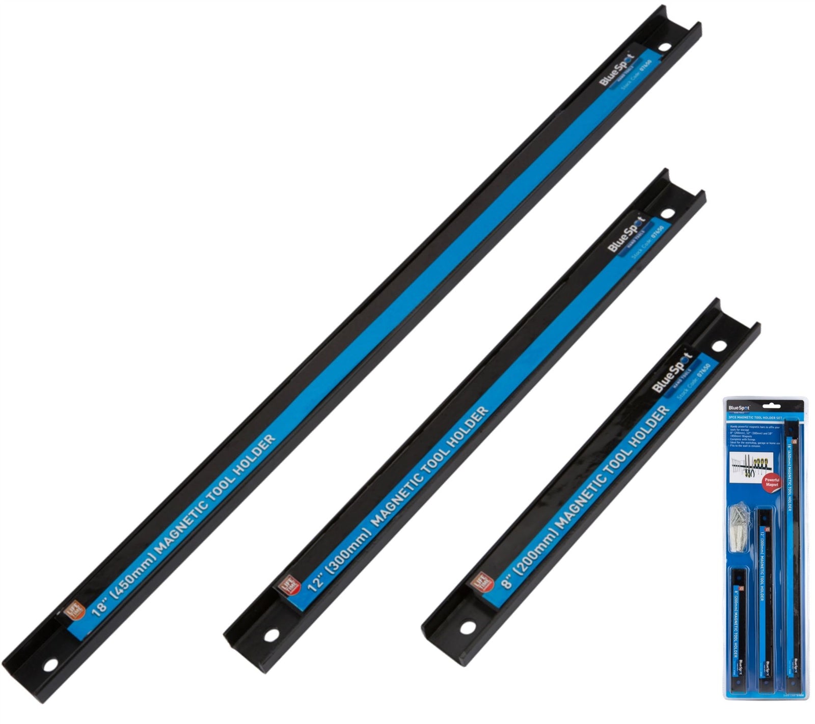 Bluespot Magnetic Bar Tool Holder Storage Rack | Built Supply Co
