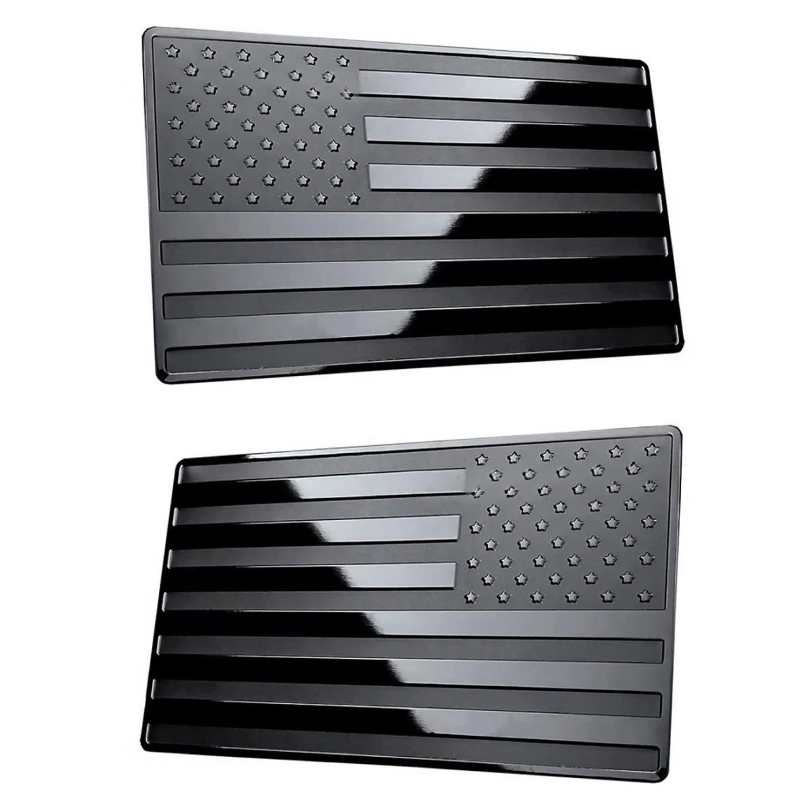 Car Truck Metal Usa Flag Sticker American Decal Body Emblem