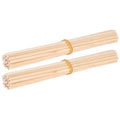 40pack Wooden Sticks Round Dowel Rods Dust Shockproof Pivot Hole