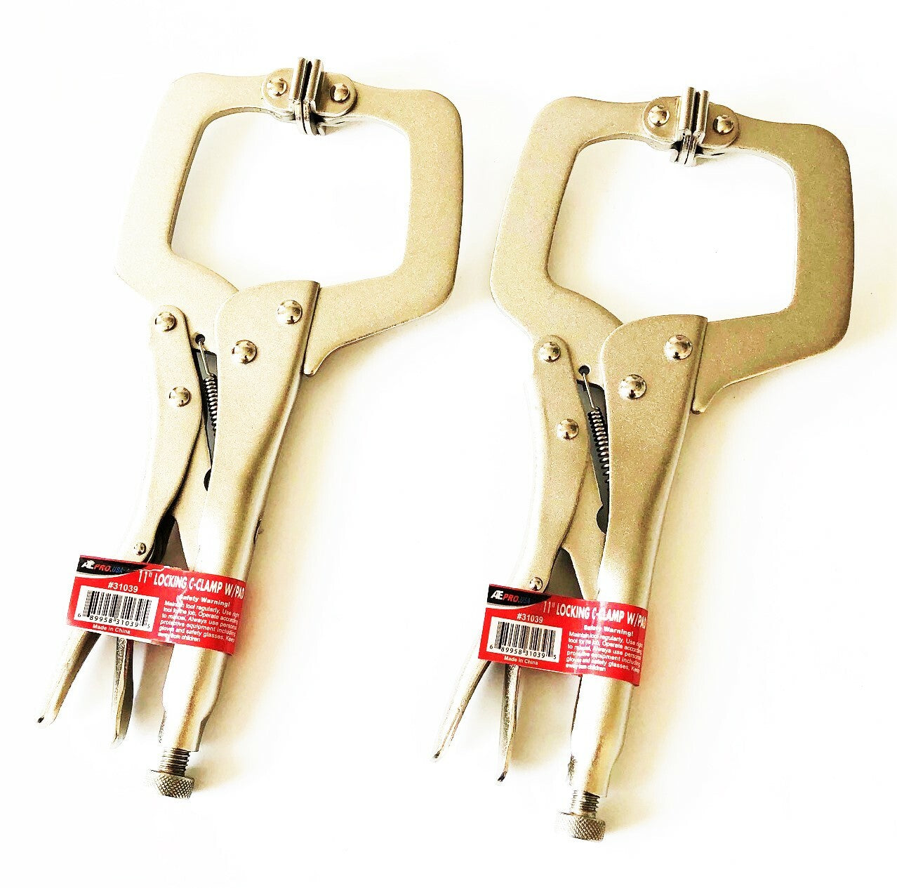 ATE Pro Locking Vise C-Clamp Pliers