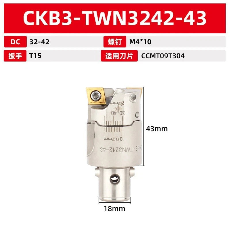 <Wbr/>3 Double-edge Rough Boring Head