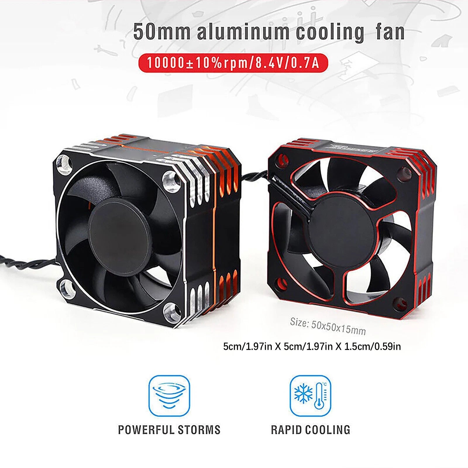 50mm High Velocity Surpass Rocket 10,000 Rpm Rc Motor Esc 5-8.5V