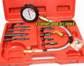 DIRECT & INDIRECT DIESEL ENGINE COMPRESSION INJECTION TESTER 12pc TEST KIT 90375