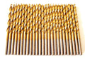 Hitachi Titanium 11/64" High Speed Steel Drill Bits - Metal Gold by Hitachi