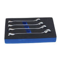 Us Pro Industrial 6 Point Flare Nut Wrench Spanner Set In Eva Tray