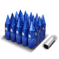 J2 Aluminum Blue M12 X1.25 21mm Od/ 81mm Height | Built Supply Co
