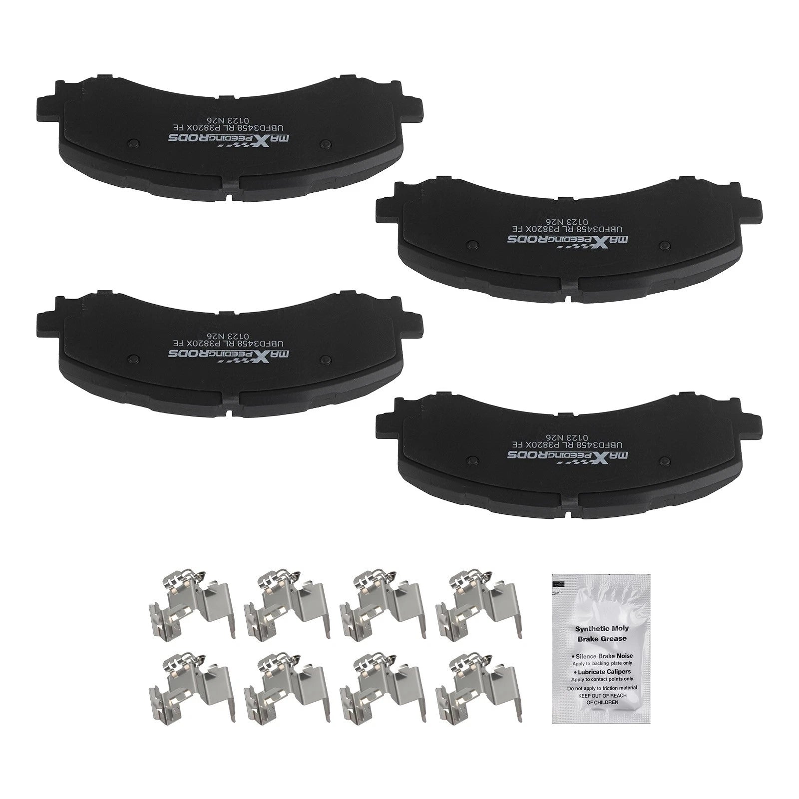 Front Dirver &amp; Passenger Brake Pads for Ford Bronco Expedition 2022-2023 D2382