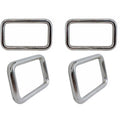 5/16" X 3" Mil Spec Rectangular Ring Rectangle Link T304 Stainless