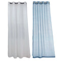 Outdoor Curtains Set With Removable Loops For Garden And For Patio