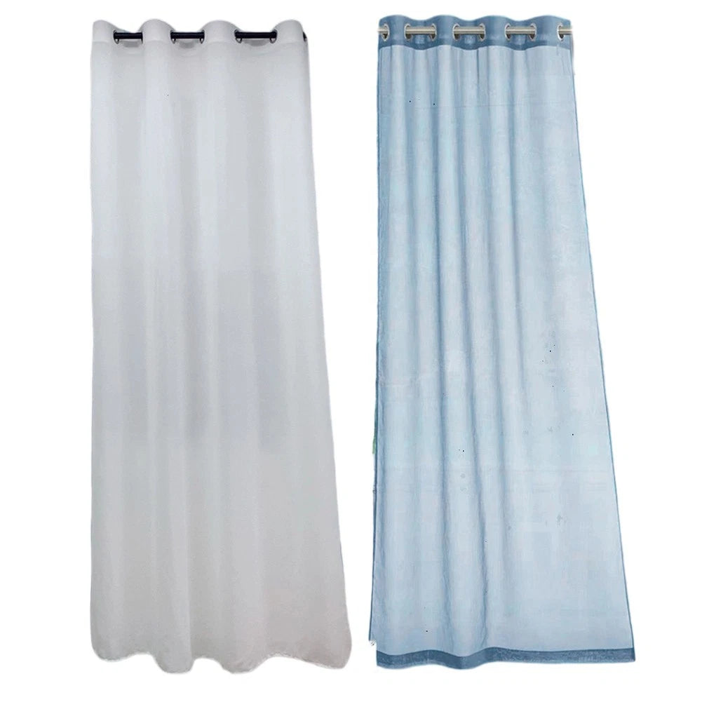 Outdoor Curtains Set With Removable Loops For Garden And For Patio