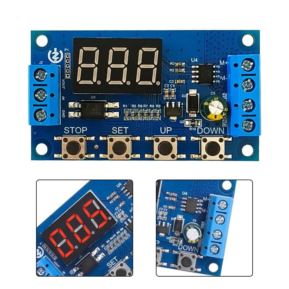 Compact Dc Motor Controller 50W With Control Timer And Memory For