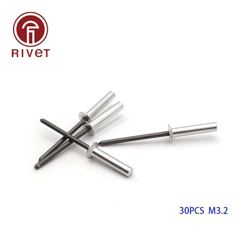M3.2 Aluminum Countersunk Head Closed End Blind Rivet Sealed Blind