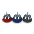 Bha 3" Nylon Wire Cup Brush 1/4" Hex Shank