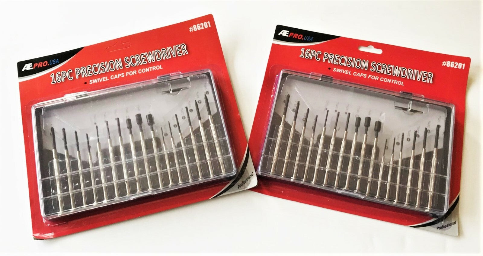 2 SETS 16pc ATE PRO SERIES PRECISION SCREWDRIVER WATCH