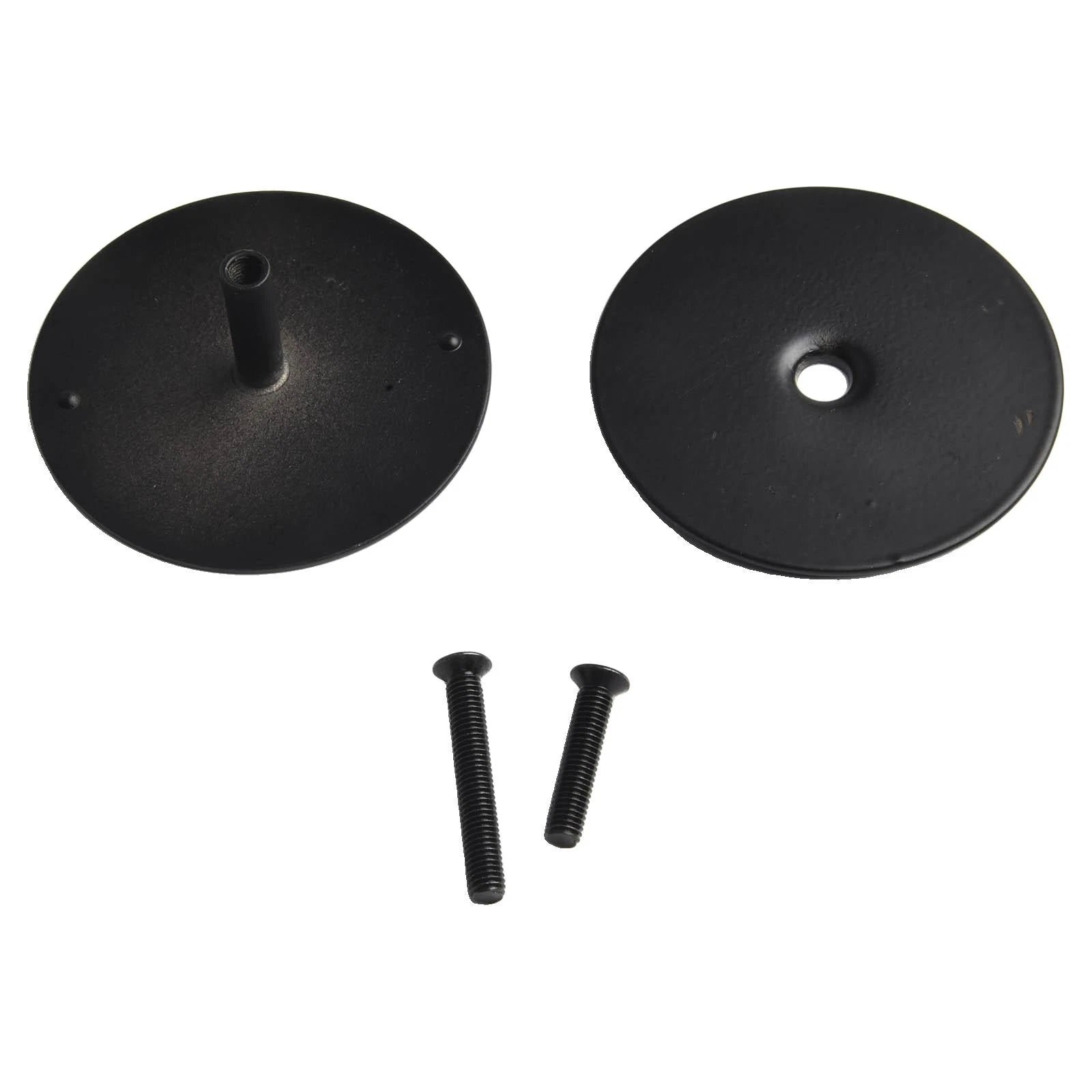 Metal Door Knob Hole Cover Plate Diameter 2 5/8in For Security Upgrade