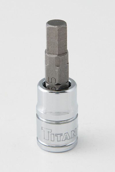 Titan 1/4-Inch Drive Hex Bit Socket by Titan