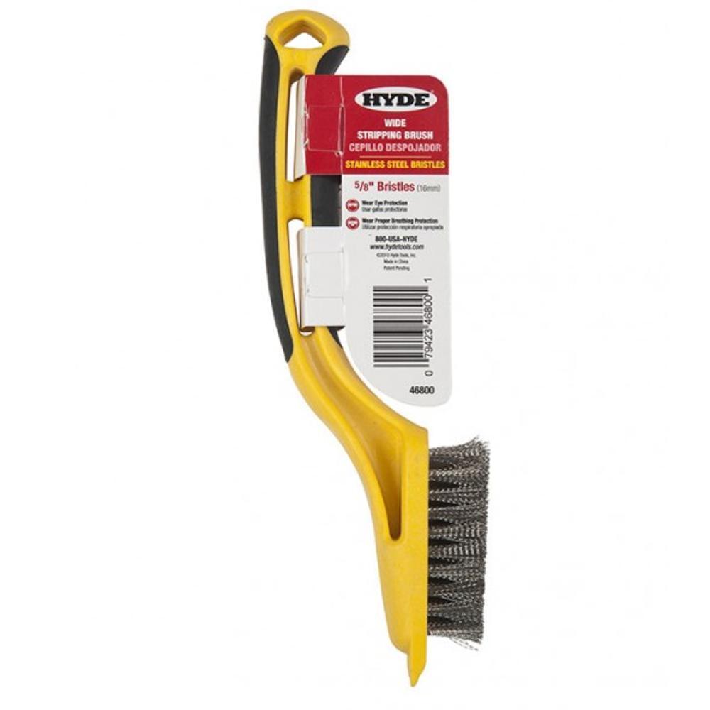 Hyde 46800 Stainless Steel Paint Stripping Brush | Built Supply Co