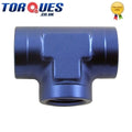 AN -8 (8AN 3/4" UNF) Female Tee T Adapter Fitting