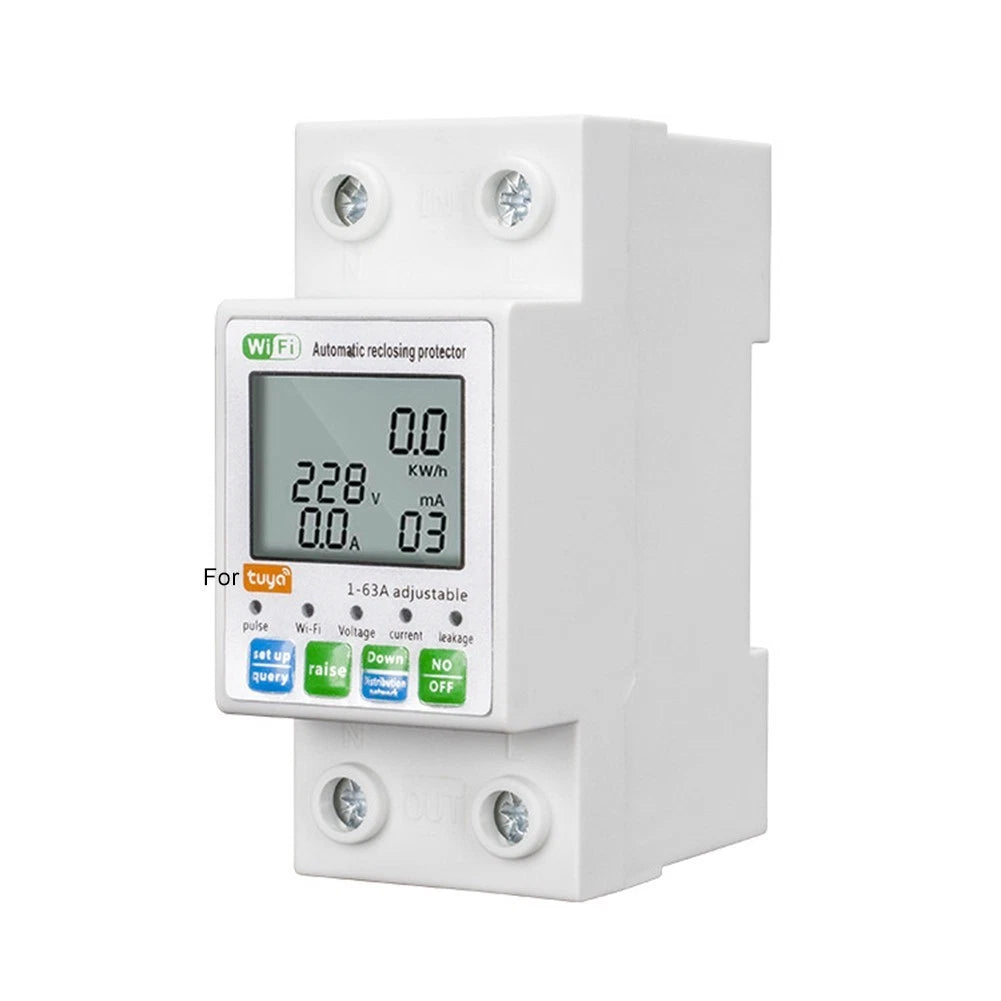 For Zigbee Controlled Energy Meter With Lcd Display And Overcurrent