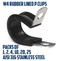 Rubber Lined Pliers 316 Marine Type Stainless Steel Pipe Clamp DuctOpens in a ne
