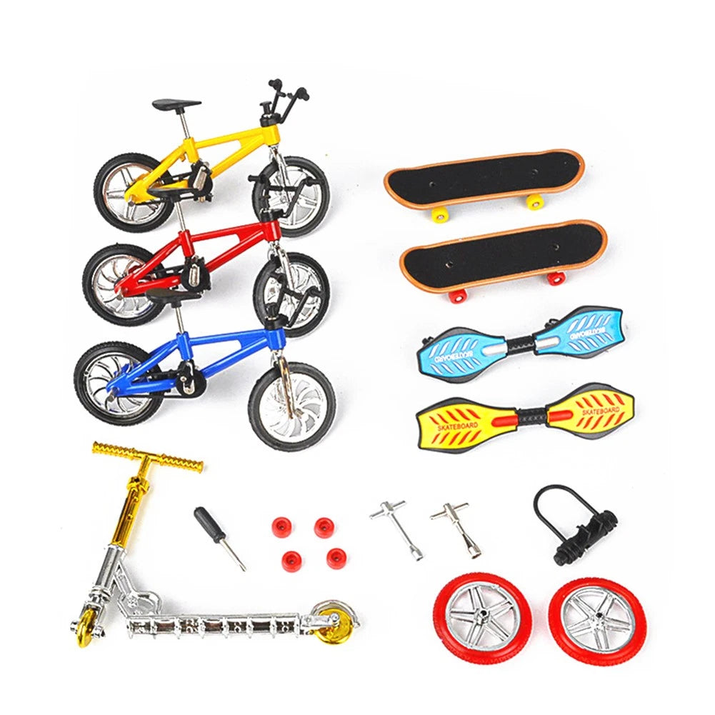 Plastic Finger Sport Finger Bike Skateboard Swing Scooter Wheels
