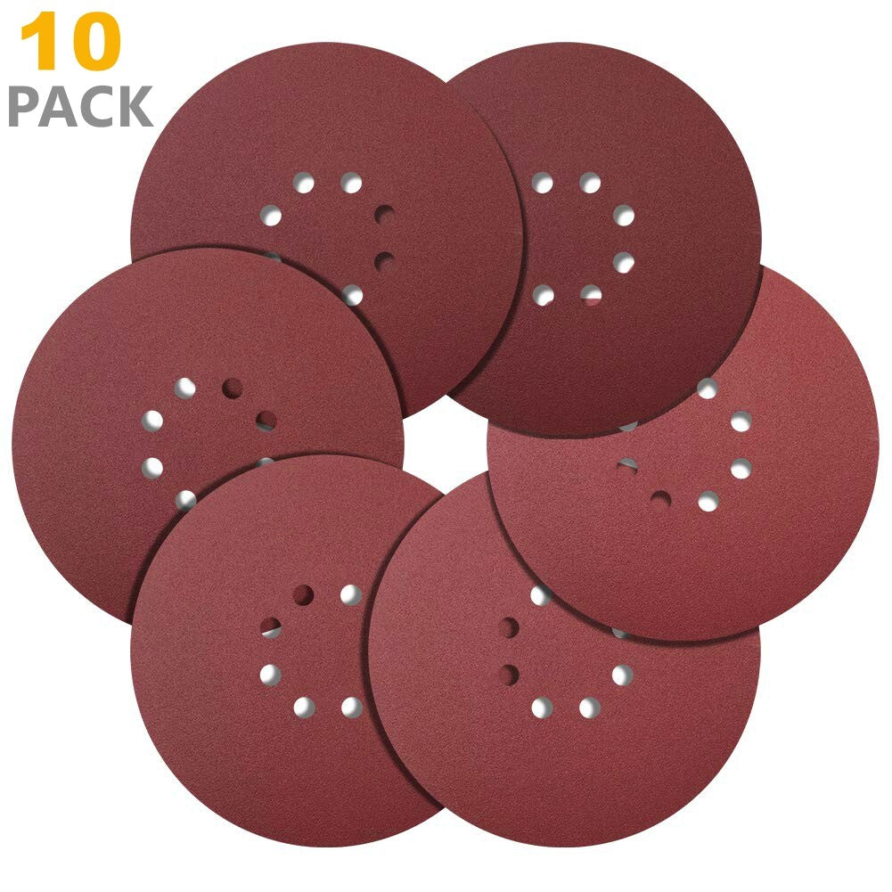 5in 40-320 Grit Assorted Hook Loop Sanding Disc by Unbranded