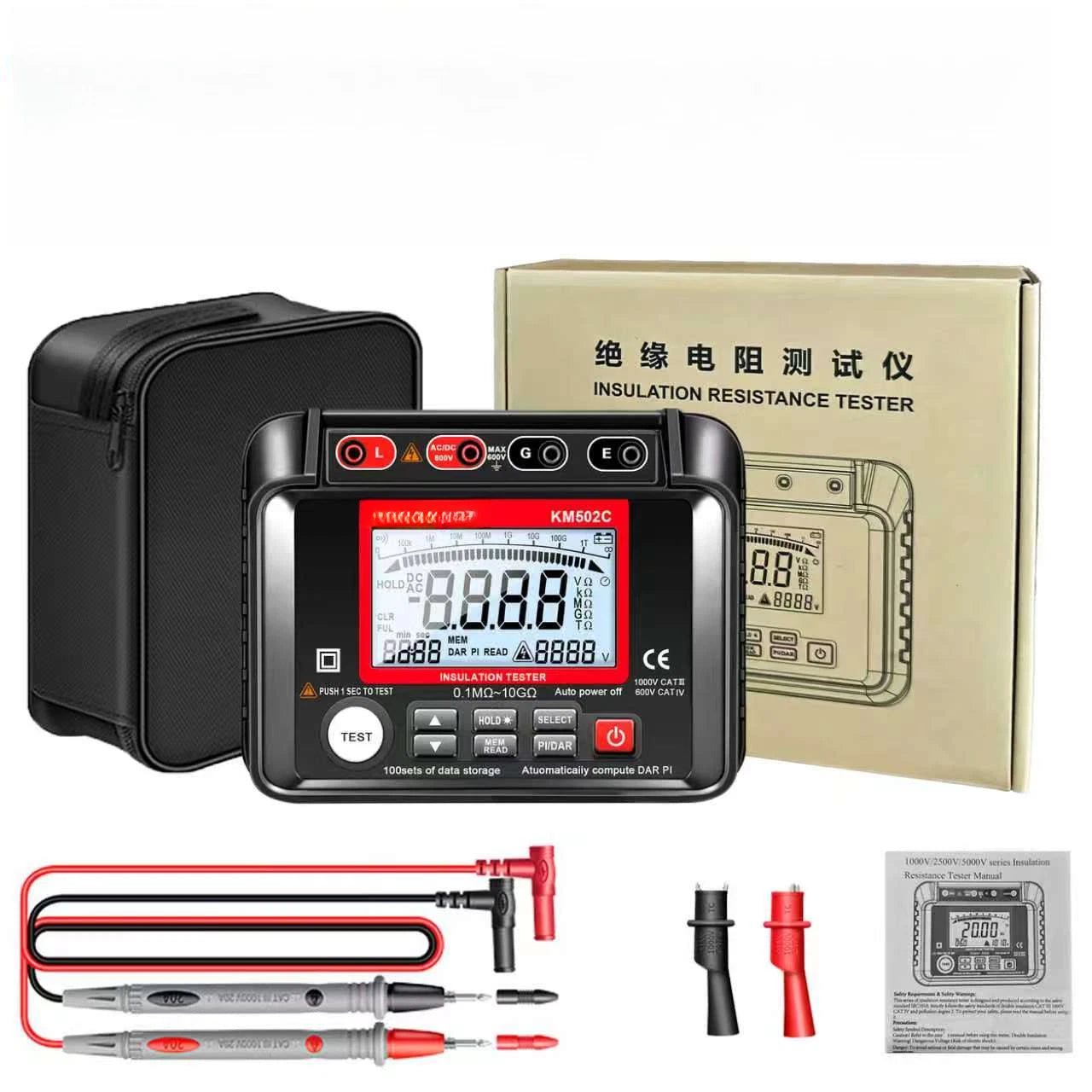Electrical Insulation Meter Digital Insulation Tester For Factory