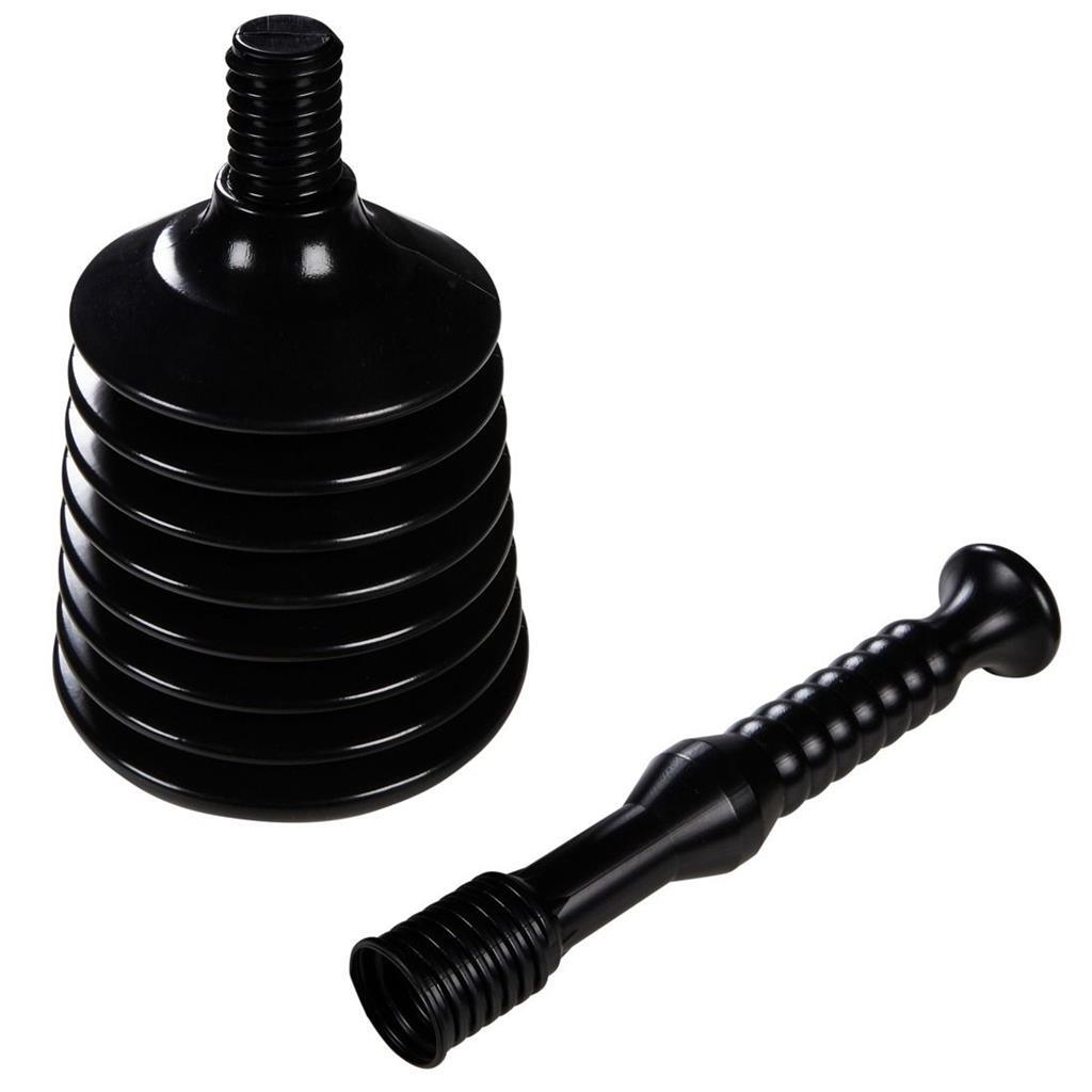 Bluespot 160mm Powerful Sink Toilet Drain Plunger Unblocker Blockage Remover Ope